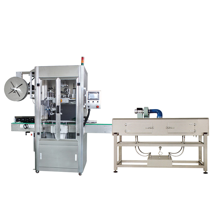 Sleeve labeling machine